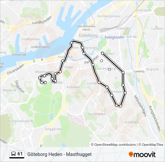 61  Line Map