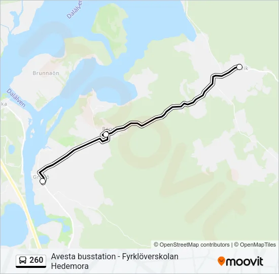 260  Line Map