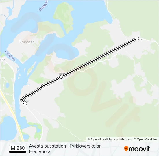 260  Line Map