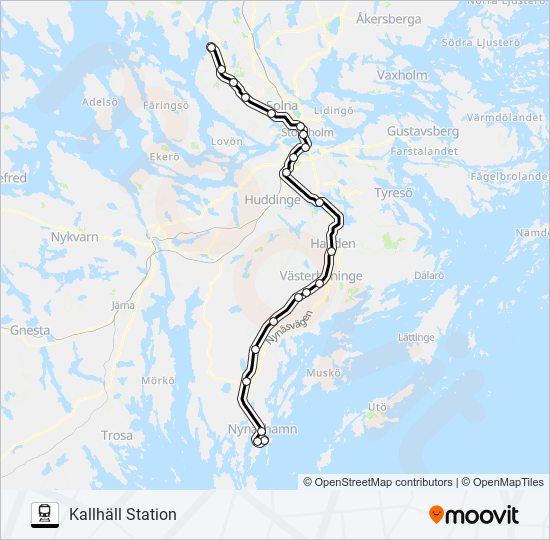 bålsta station nynäshamn station Route: Schedules, Stops & Maps ...