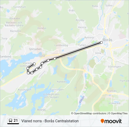 21  Line Map