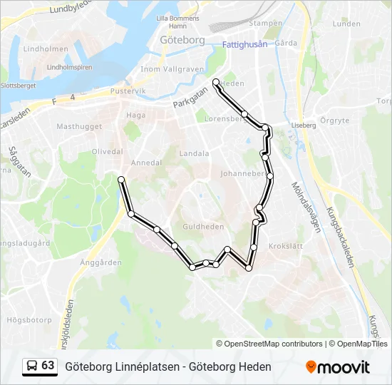 63  Line Map
