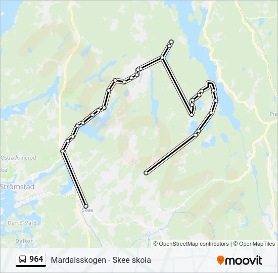 964  Line Map