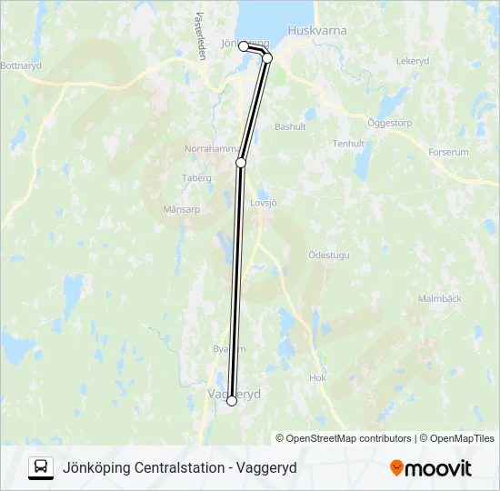 KRÖSATÅG  Line Map