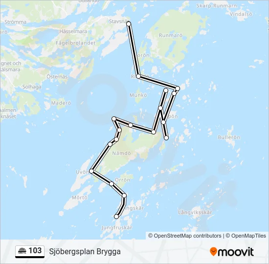103  Line Map