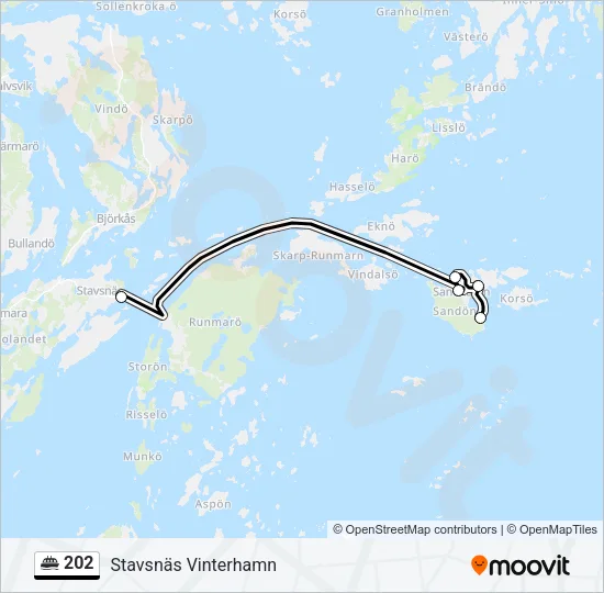 202  Line Map