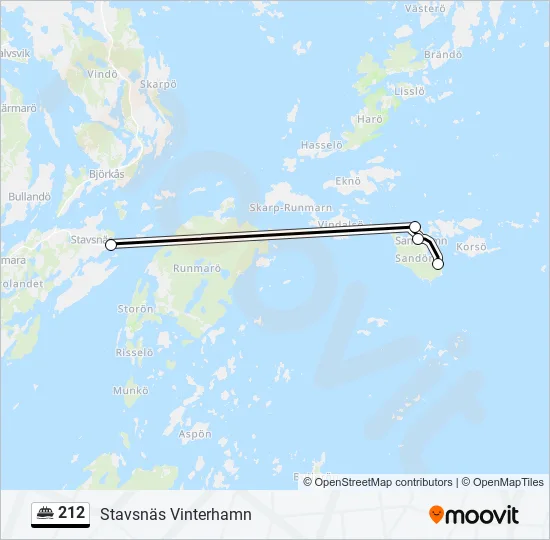 212  Line Map