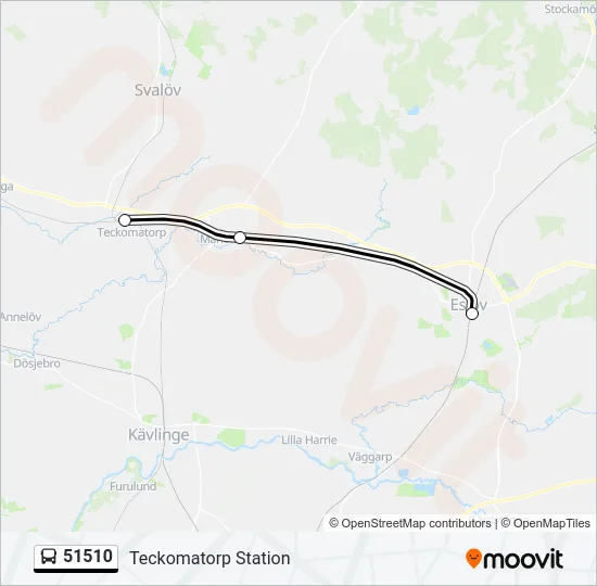 51510 Bus Line Map