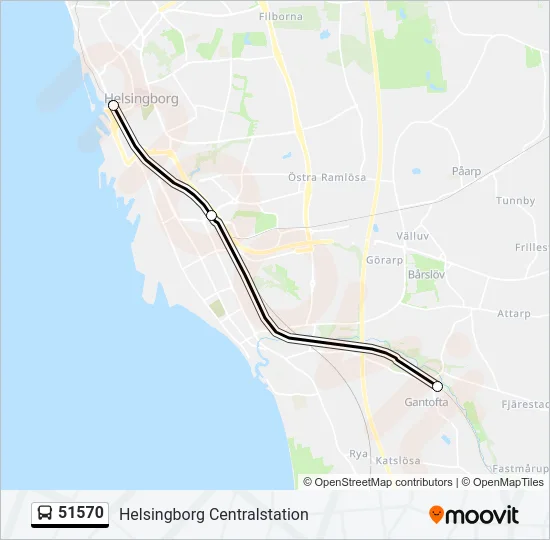 51570 Bus Line Map