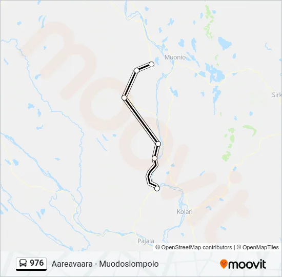 976 Bus Line Map