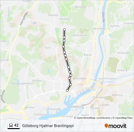 42  Line Map
