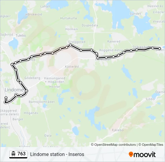 763 Cable Car Line Map