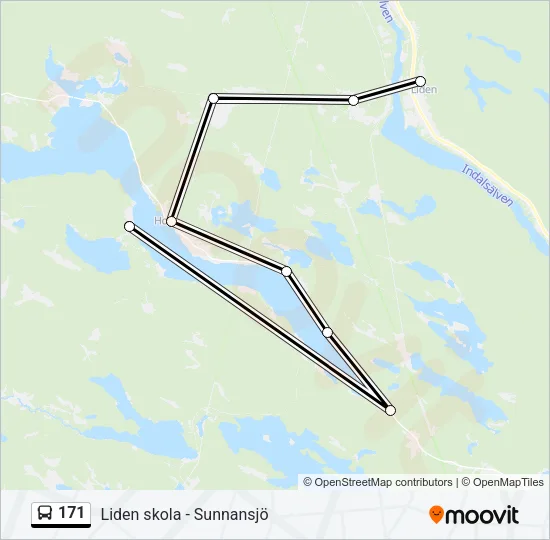 171  Line Map