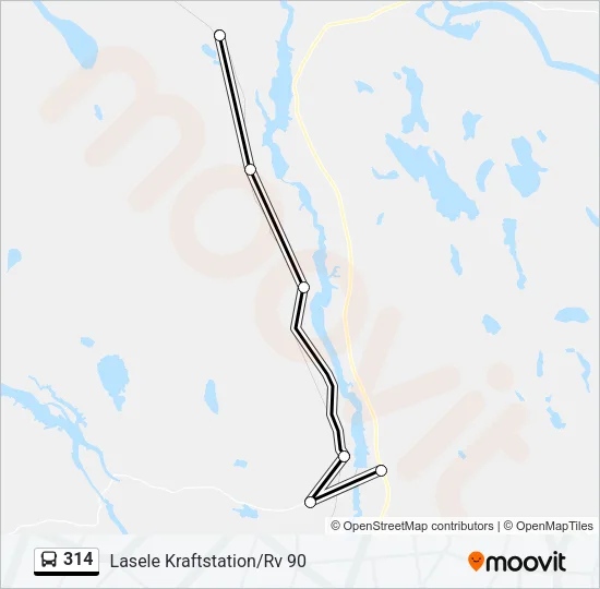 314  Line Map