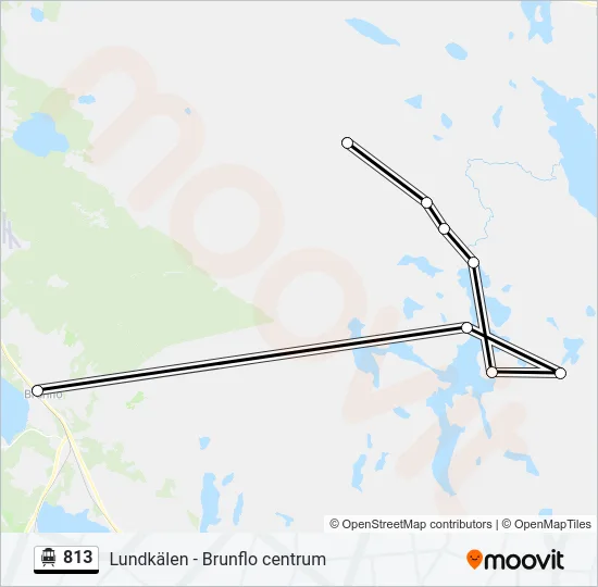 813 Cable Car Line Map