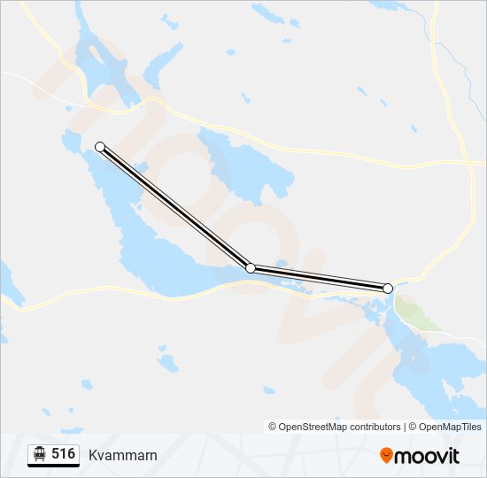 516 cable car Line Map