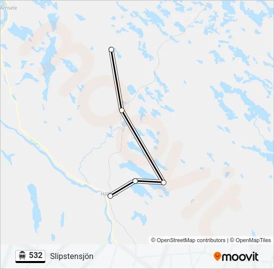 532 Cable Car Line Map