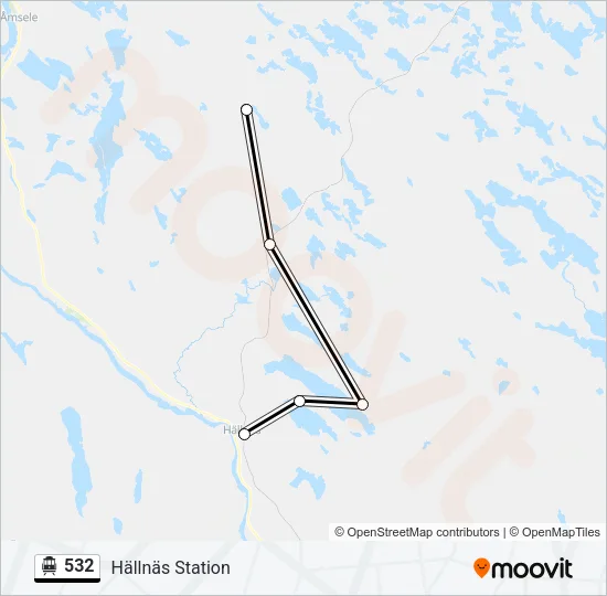 532 Cable Car Line Map