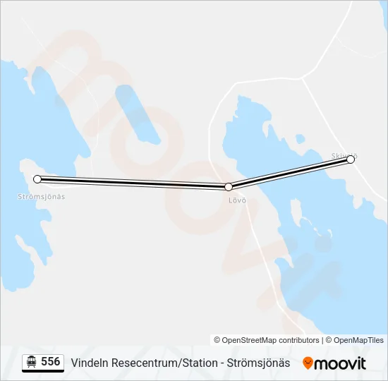 556 Cable Car Line Map