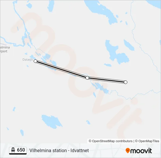 650 Cable Car Line Map