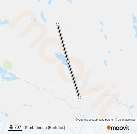 737 cable car Line Map