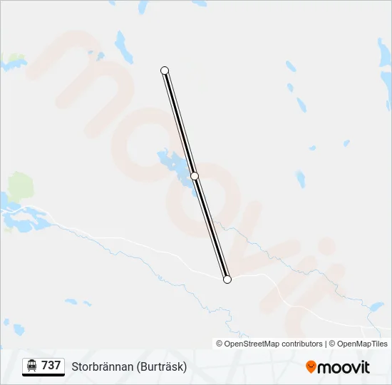 737 Cable Car Line Map