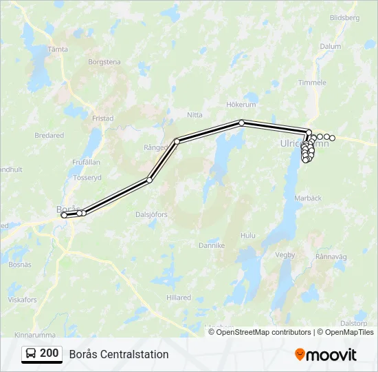 200  Line Map