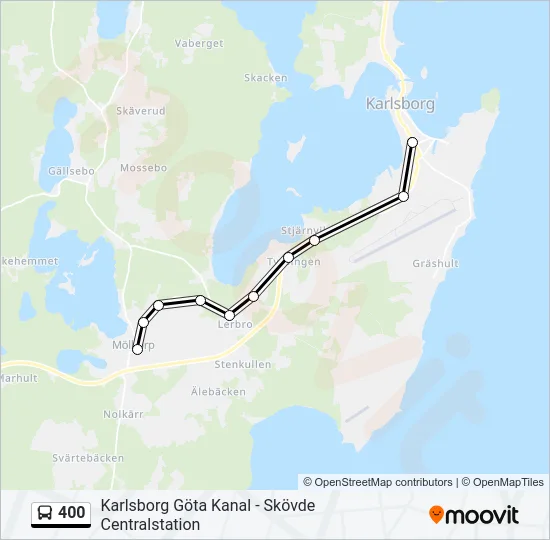 400  Line Map