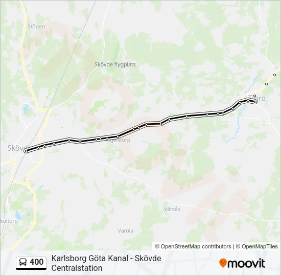 400  Line Map