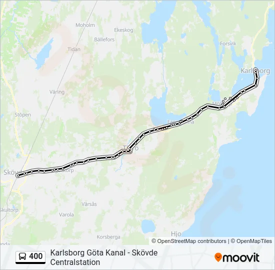 400  Line Map