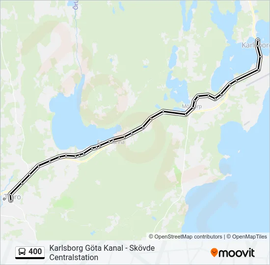 400  Line Map
