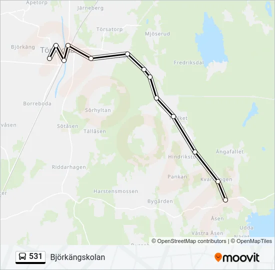 531  Line Map