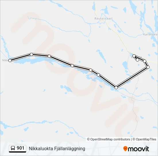 901  Line Map