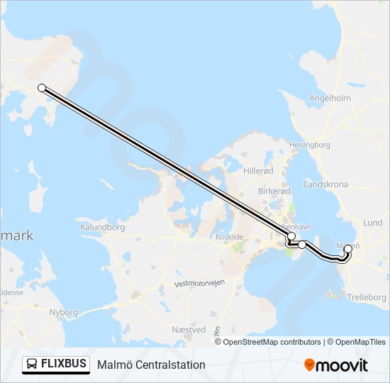 FLIXBUS  Line Map