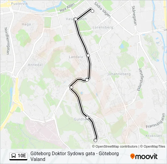 10E  Line Map