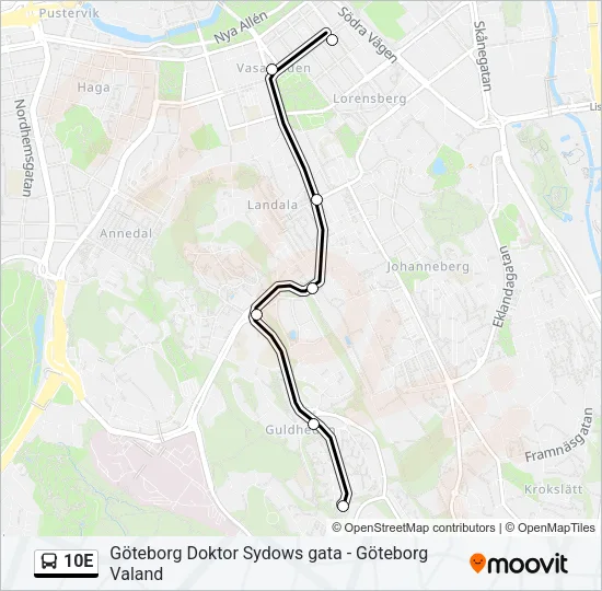 10E  Line Map
