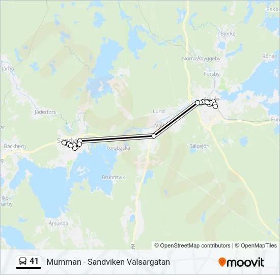 41  Line Map