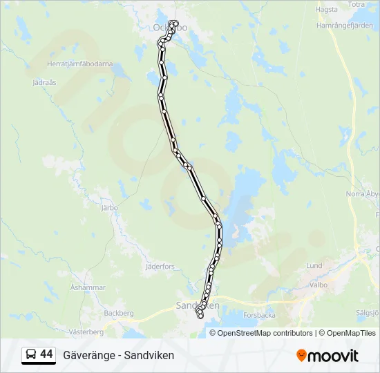 44  Line Map