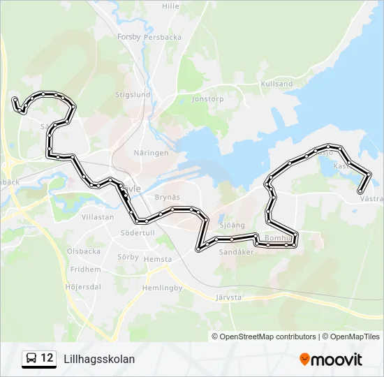 12  Line Map