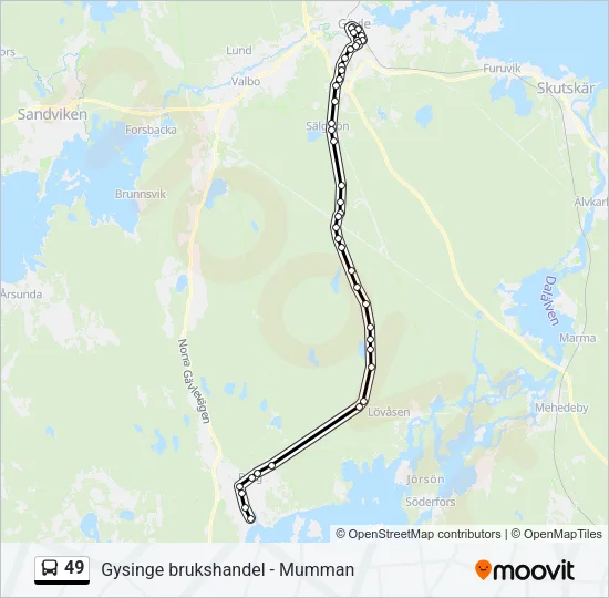 49  Line Map