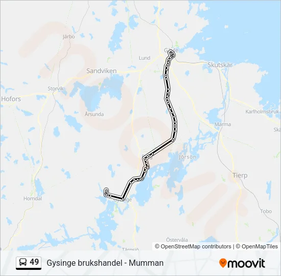 49  Line Map