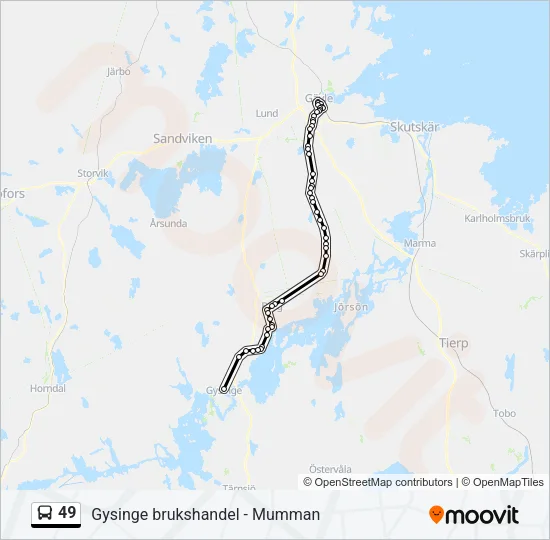 49  Line Map