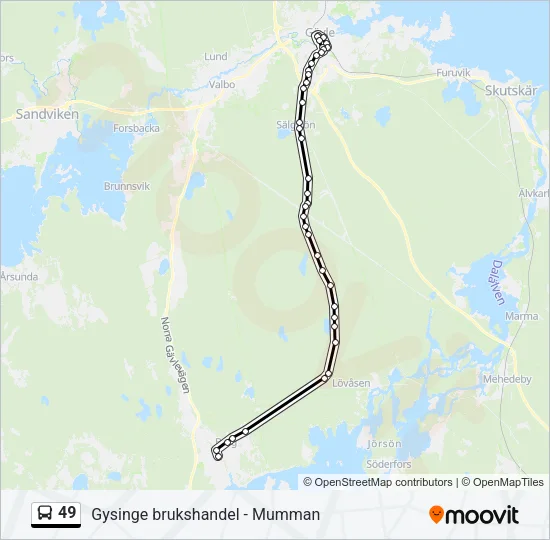 49  Line Map