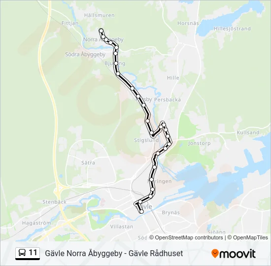 11  Line Map