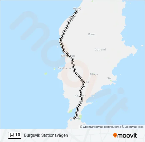 10  Line Map