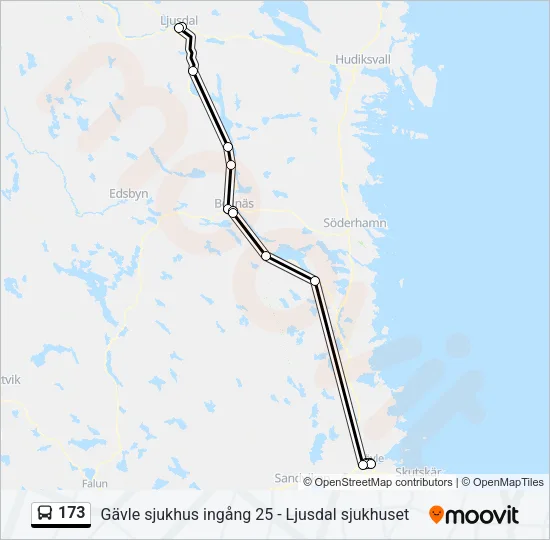 173  Line Map