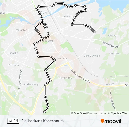 14  Line Map