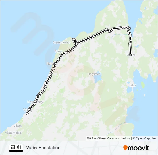 61  Line Map