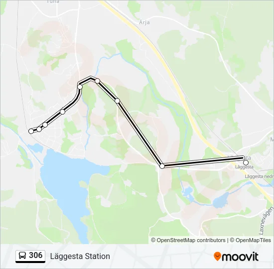 306 Bus Line Map