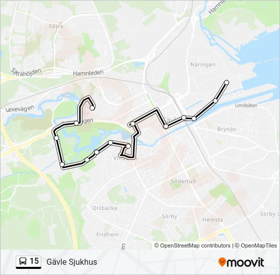 15  Line Map